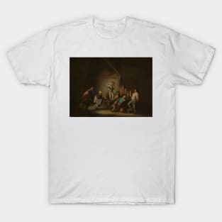 The Dancing Couple by Adriaen van Ostade T-Shirt